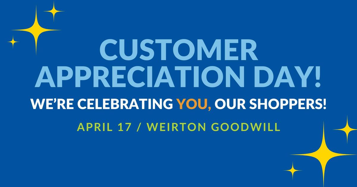 Customer Appreciation Day - Weirton Location