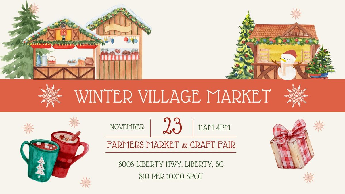 Winter Village Farmers Market