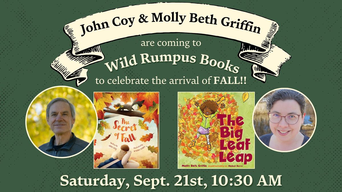 JOHN COY 'The Secret of Fall' Story Time with Molly Beth Griffin!