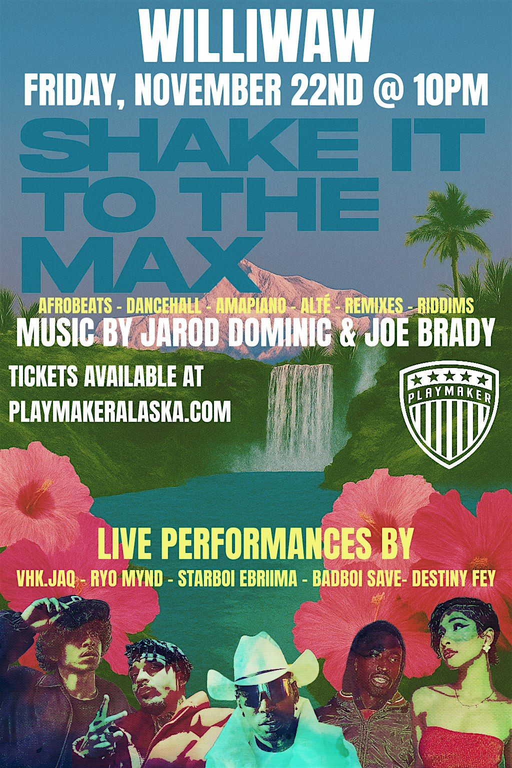Shake It To The Max - Afrobeat and Dancehall night