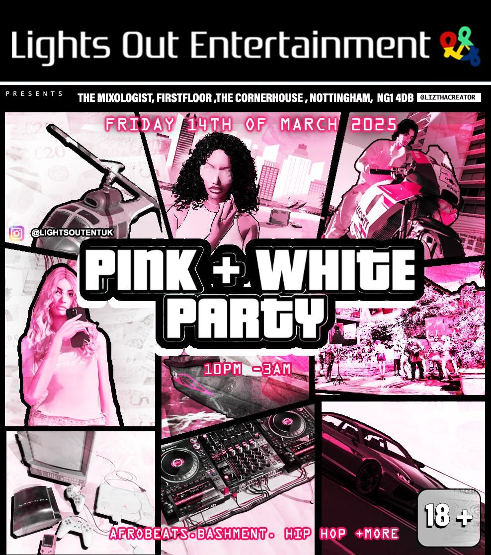 Pink + White Party