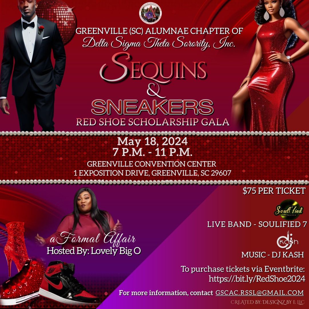 Sequins & Sneakers Red Shoe Scholarship Gala