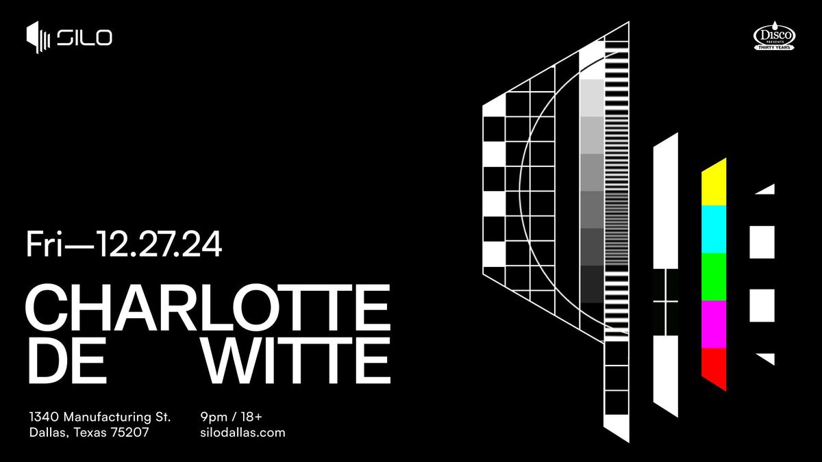 Charlotte De Witte - SILO - Dallas - 12.27.24