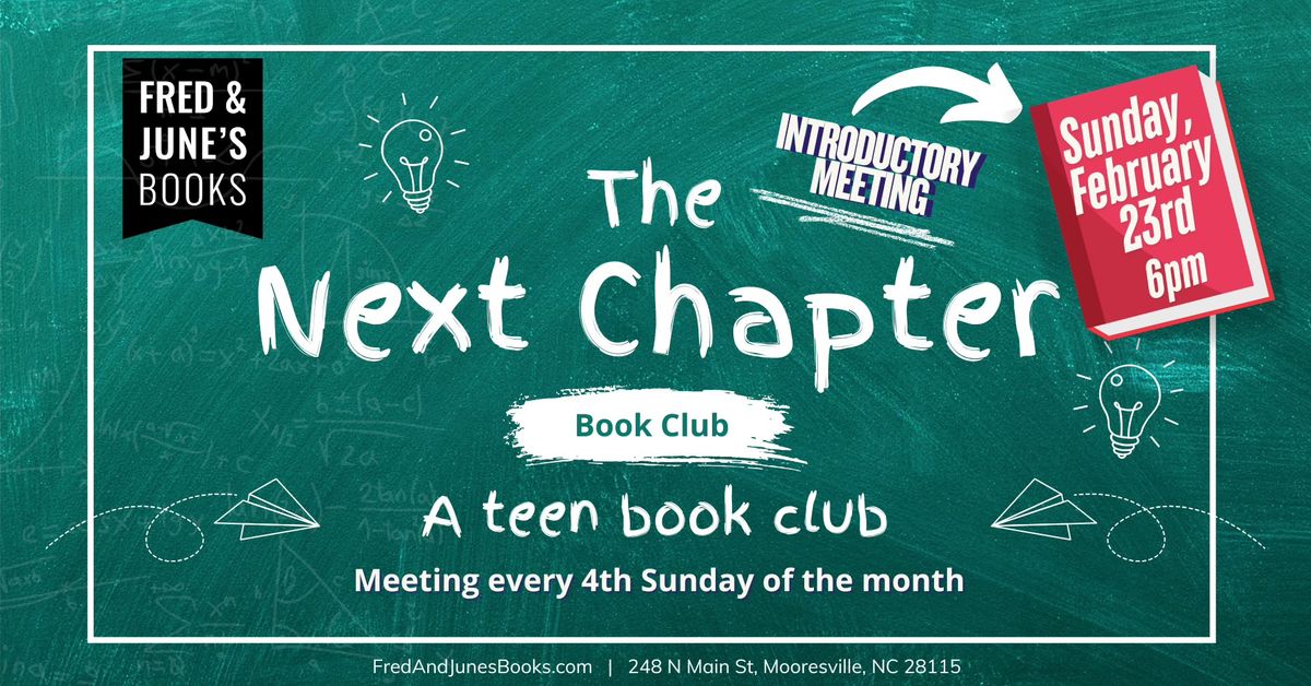 Introductory Meeting - The Next Chapter Book Club