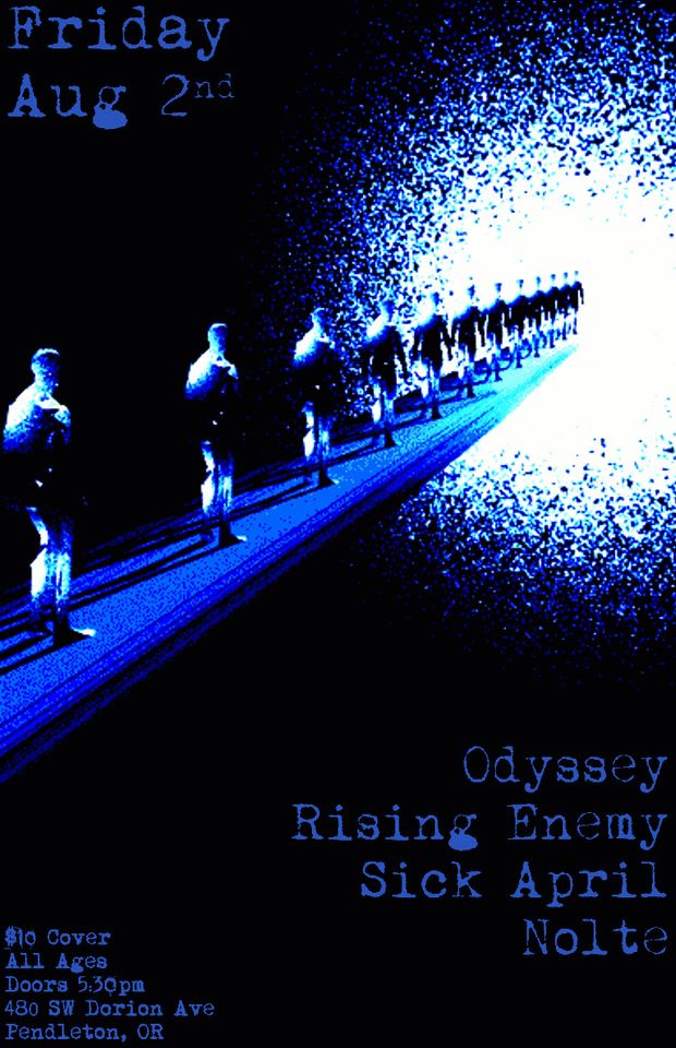 ?CANCELLED? Odyssey, Rising Enemy, Sick April, Nolt\u00e9