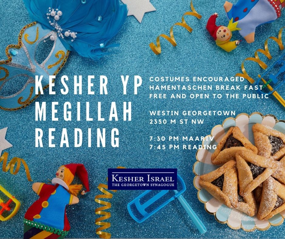 Kesher Israel 2025 Young Professionals Megillah Reading