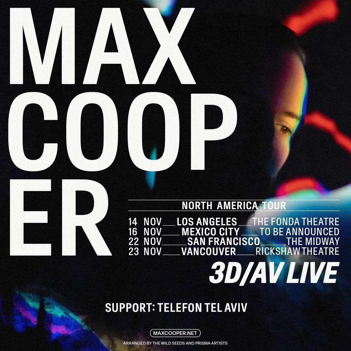 Max Cooper with Telefon Tel Aviv