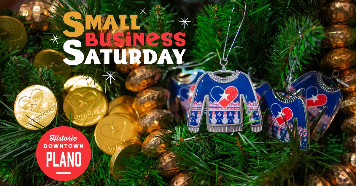 Small Business Saturday in Downtown Plano