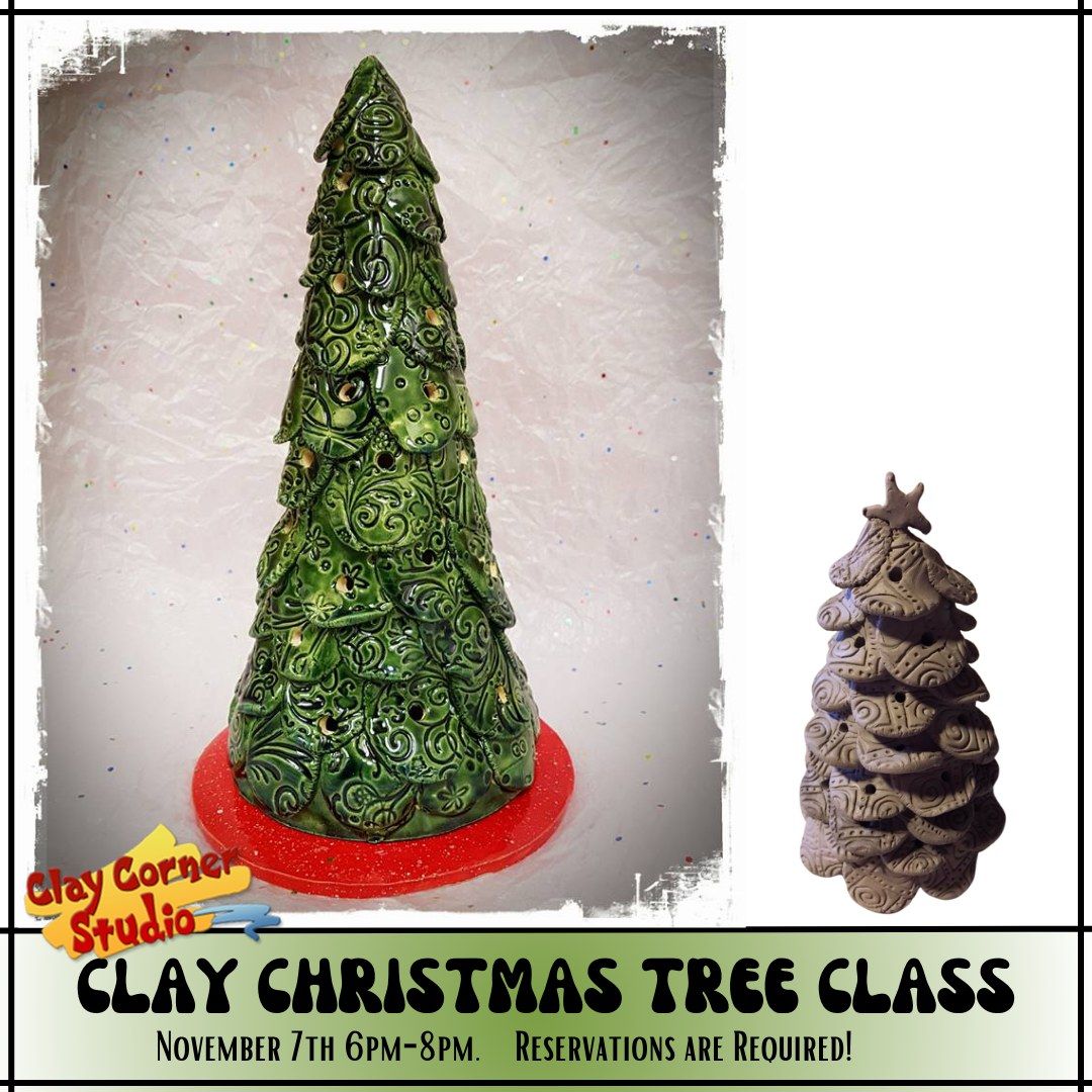 Clay Christmas Tree Class