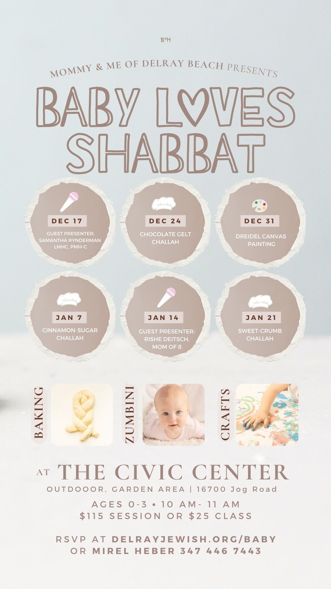 Baby \u2665\ufe0f Shabbat MOMMY & ME