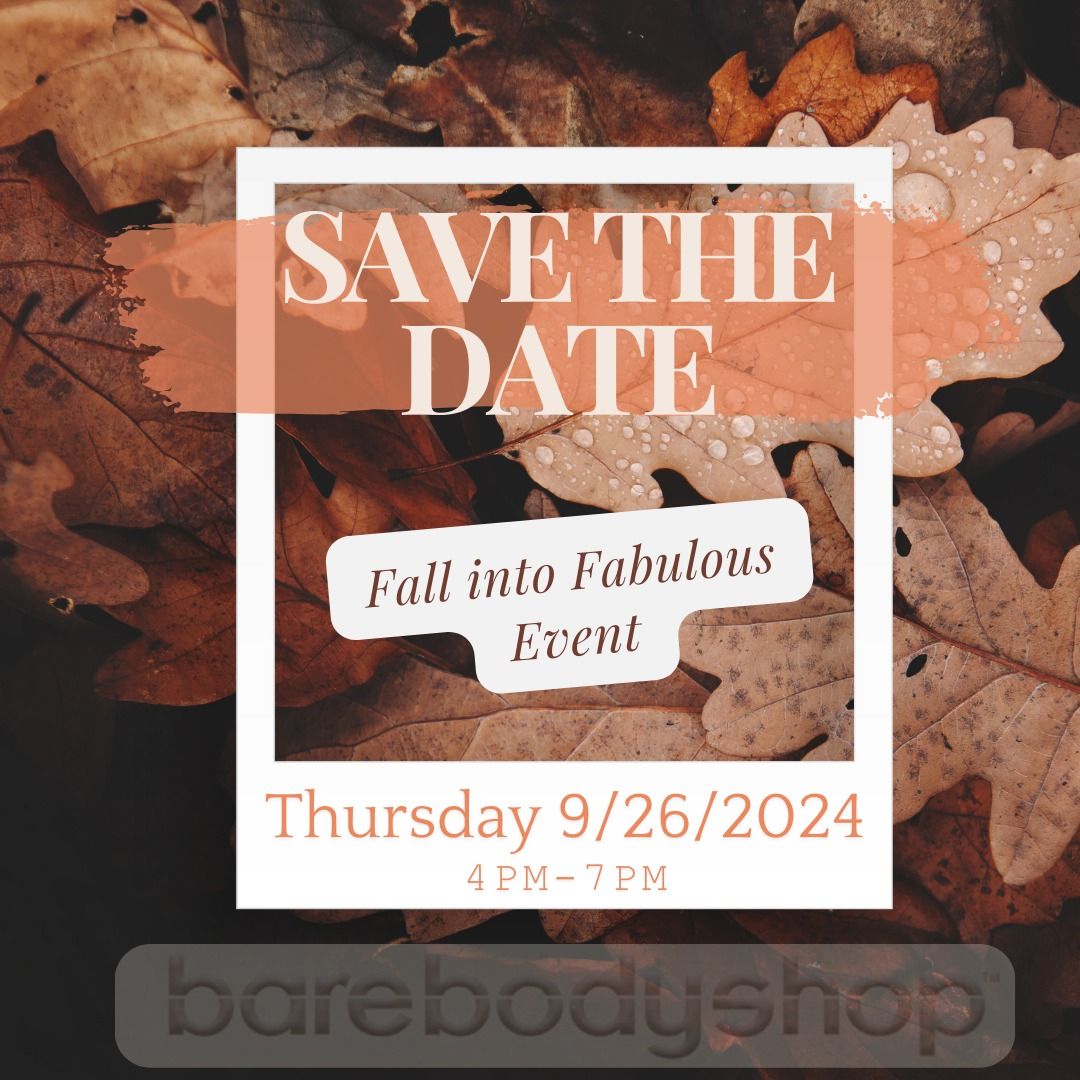 Fall Into Fabulous Event