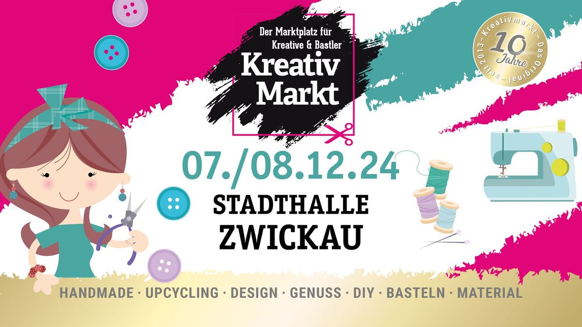 Advents Kreativmarkt \/\/ Zwickau Stadthalle