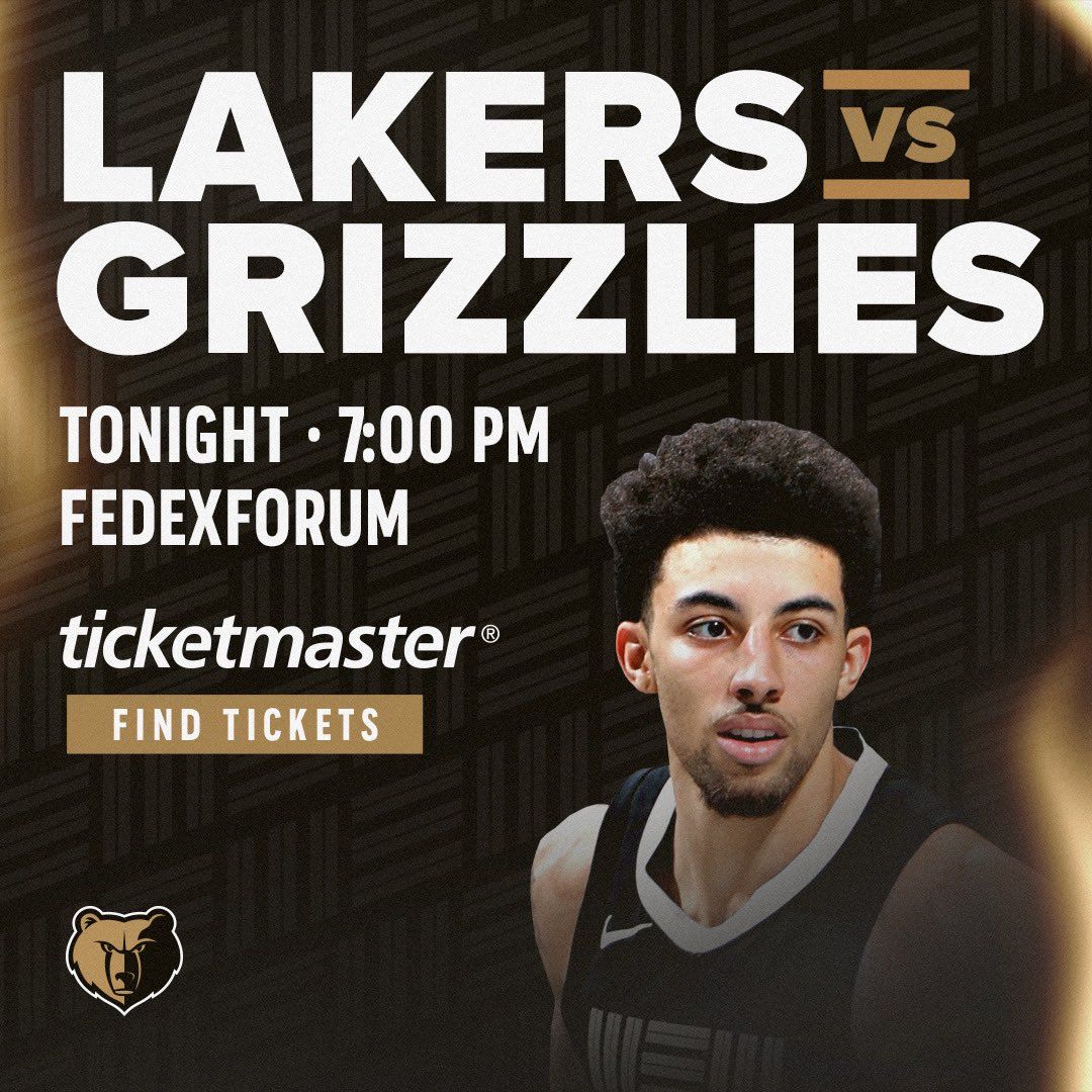 Los Angeles Lakers at Memphis Grizzlies at FedExForum