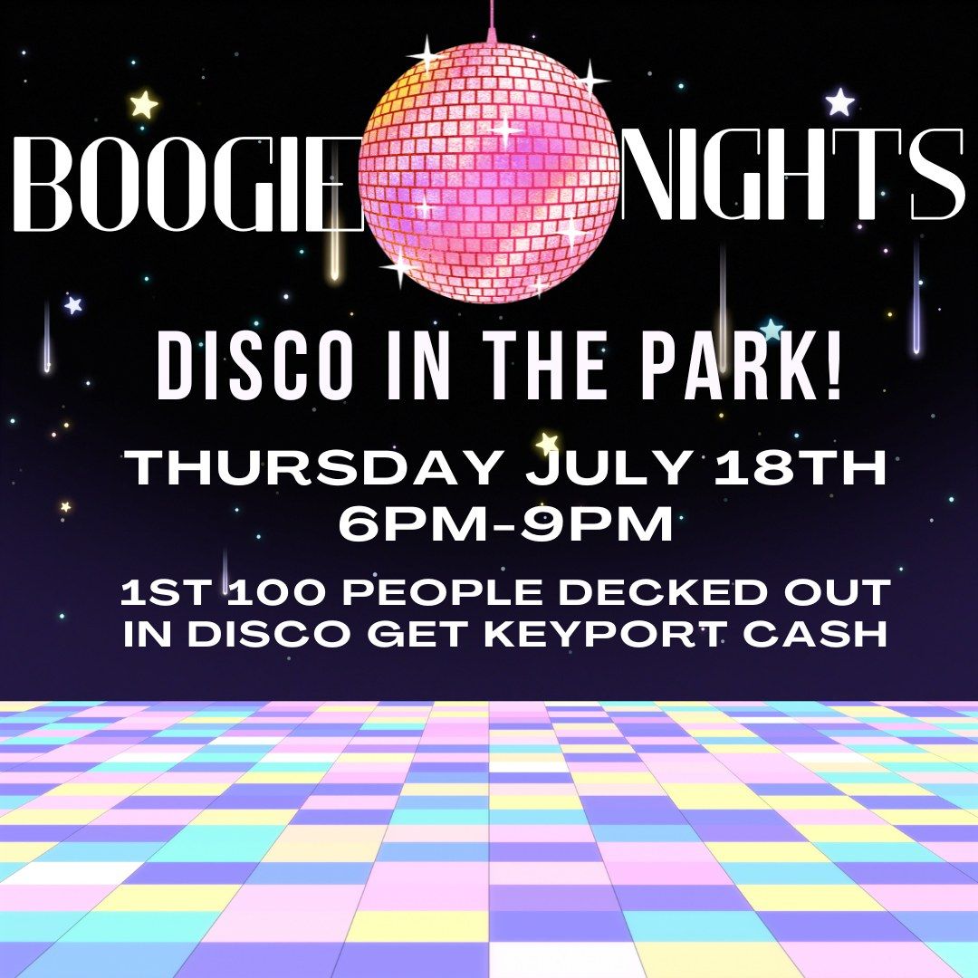 Boogie Nights! Disco in the Park