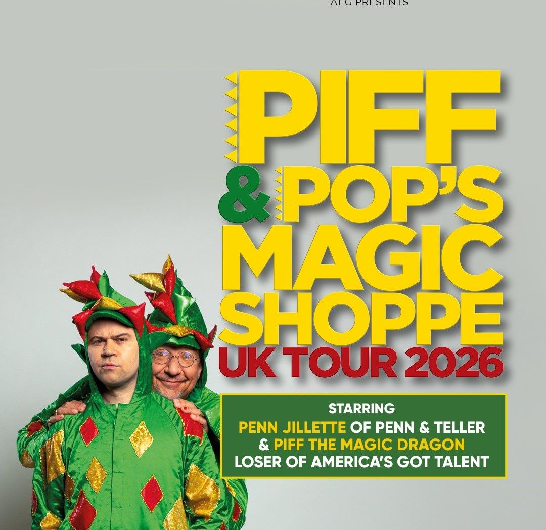 Piff and Pops Magic Shoppe at Indigo at The O2