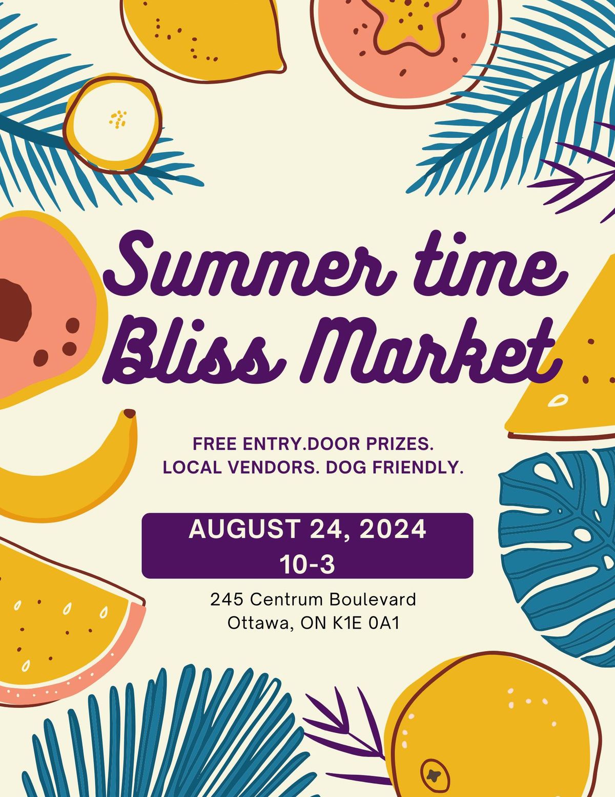 Summertime Bliss Market