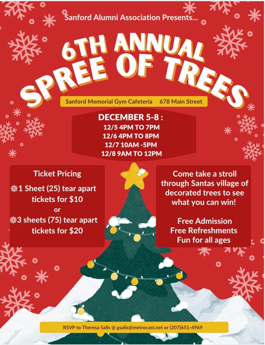 6th Annual Spree of Tress