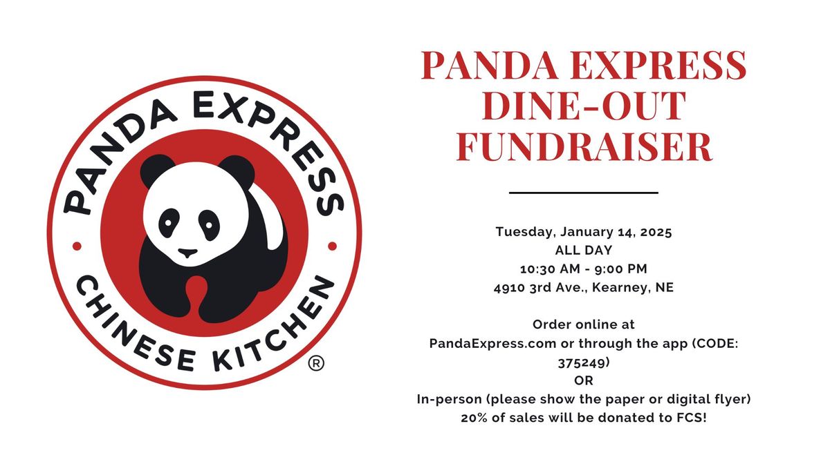 Panda Express Dine-Out Fundraiser