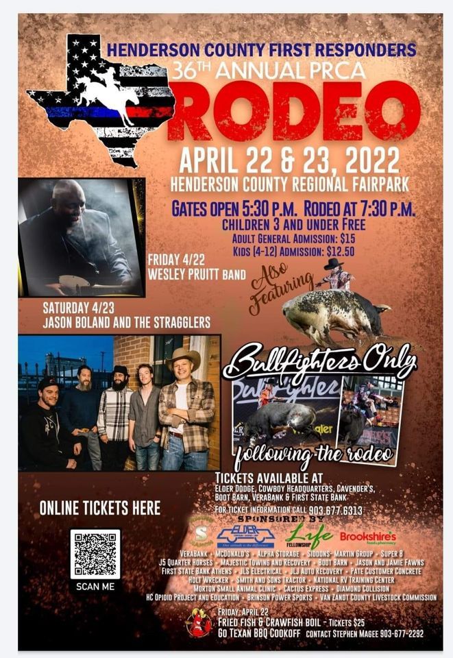 Henderson County First Responders PRCA Rodeo 2025, Henderson County