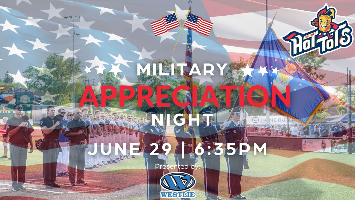 Military Appreciation Night at the Ballpark \ud83c\uddfa\ud83c\uddf8