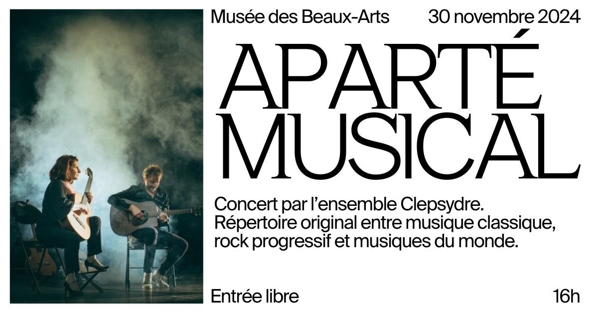 Concert de l'ensemble Clepsydre