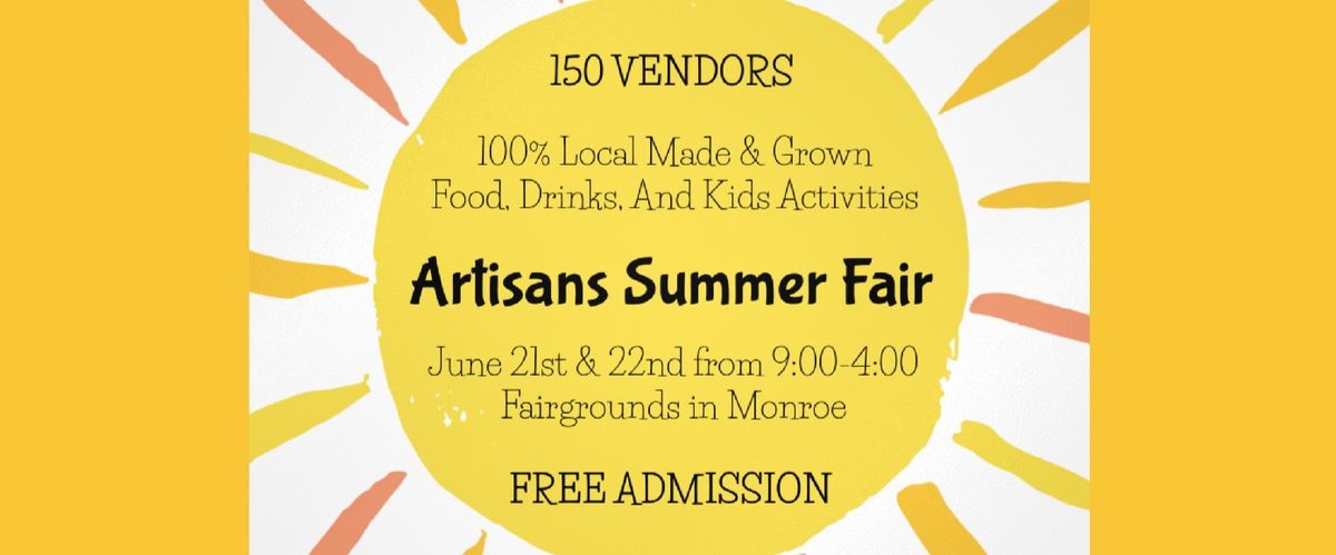 2025 Artisans Summer Fair