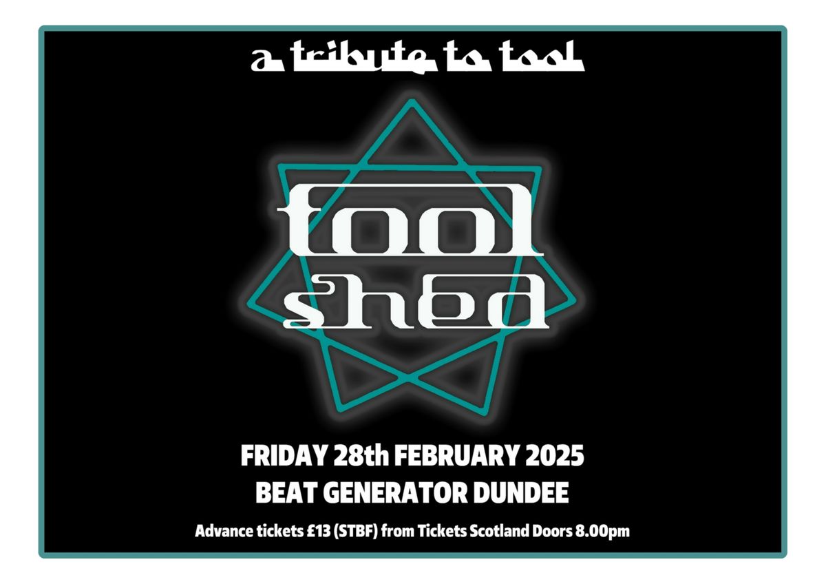 TOOL SHED - A TRIBUTE TO TOOL | Beat Generator Live! - Dundee