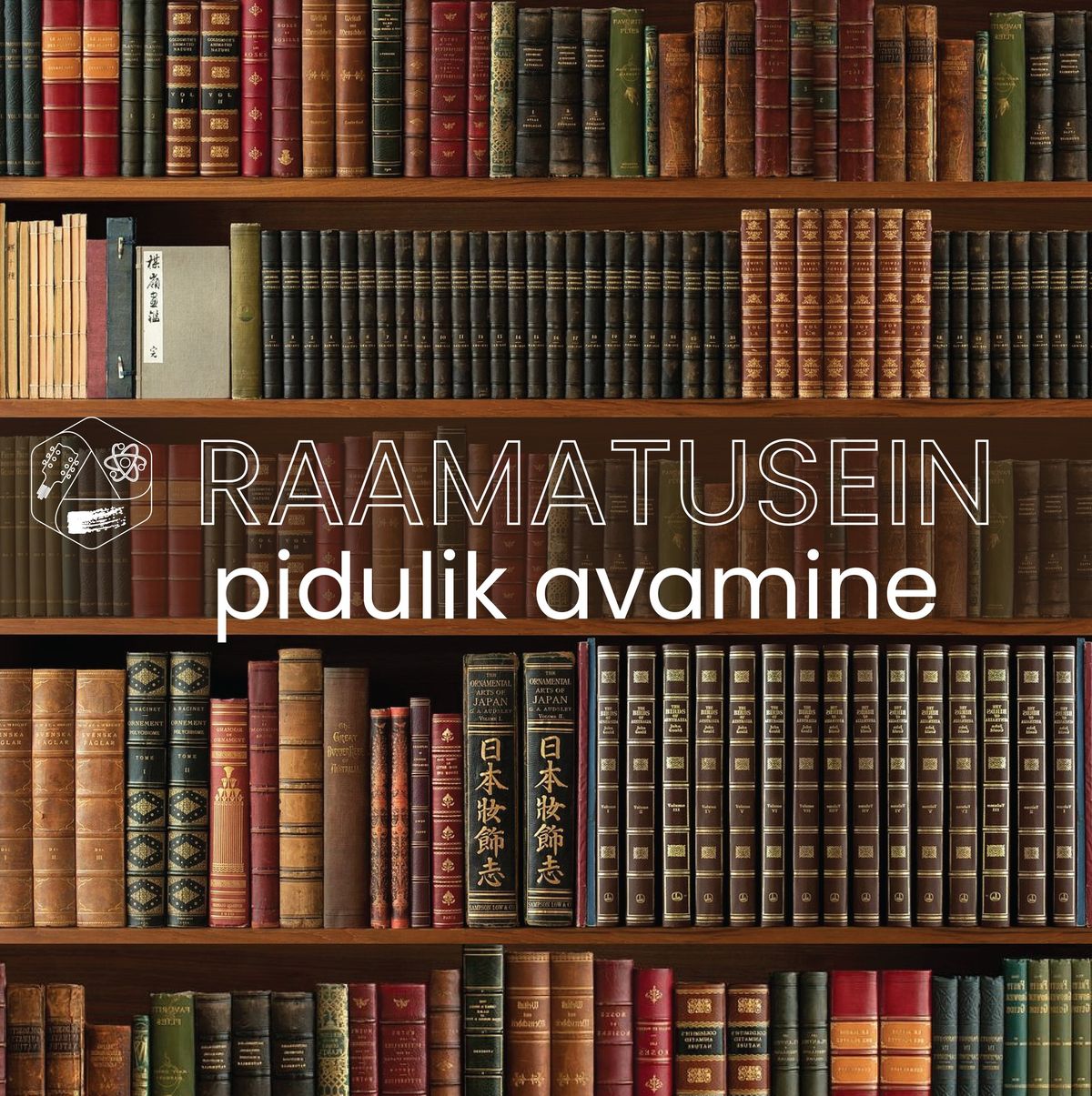 Raamatuseina pidulik avamine