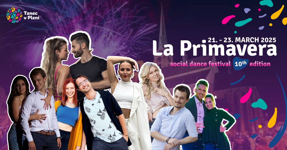 Festival La Primavera 10. ro\u010dn\u00edk (salsa, bachata, kizomba, zouk)