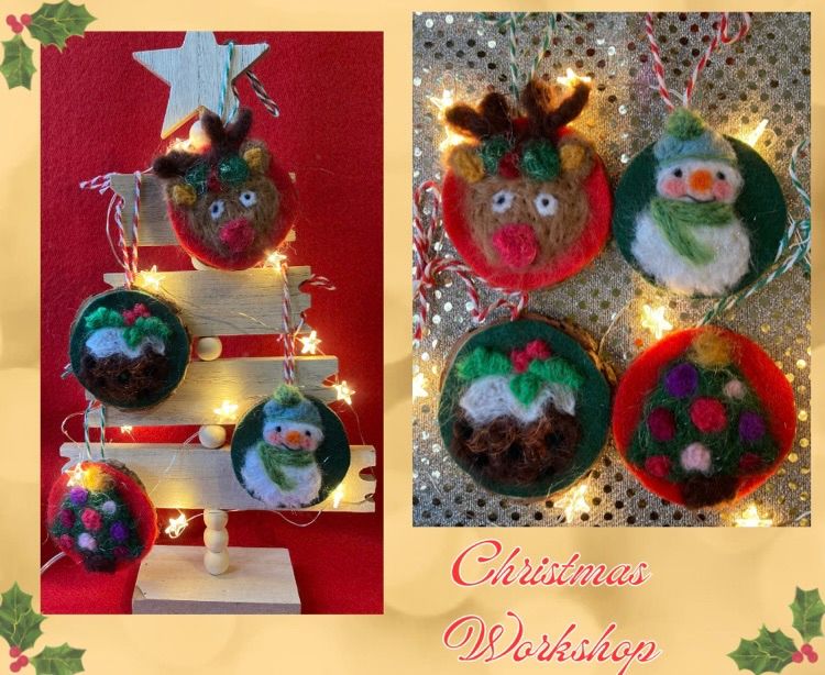 Festive Felt Decorations Workshop