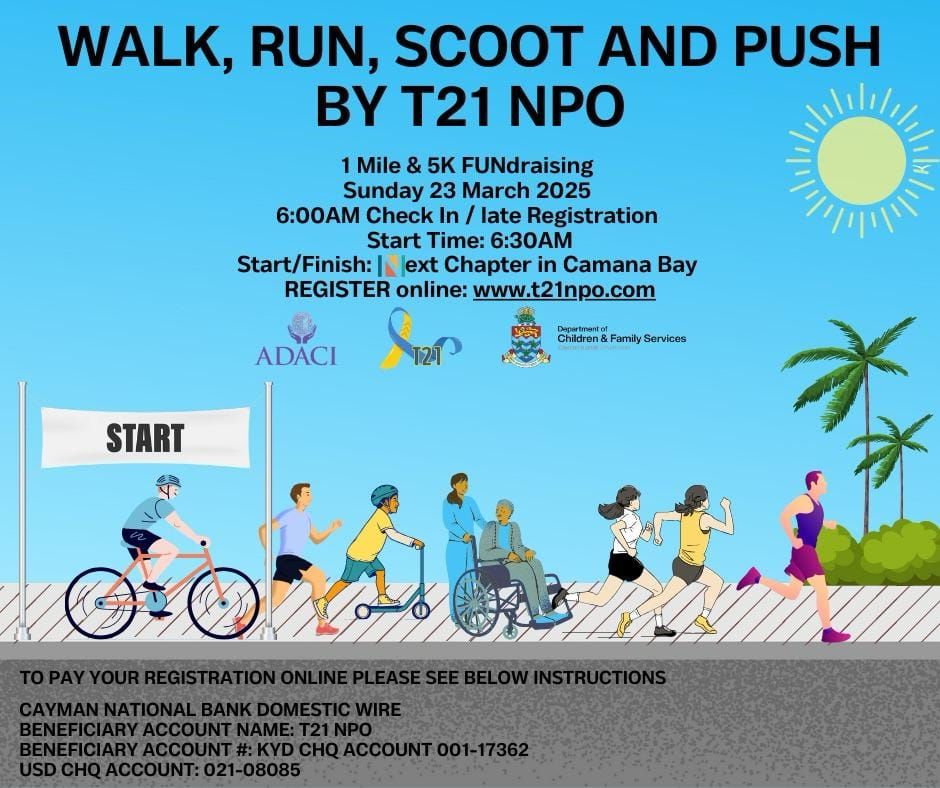 Our Walk, Run, Scoot and Push Event