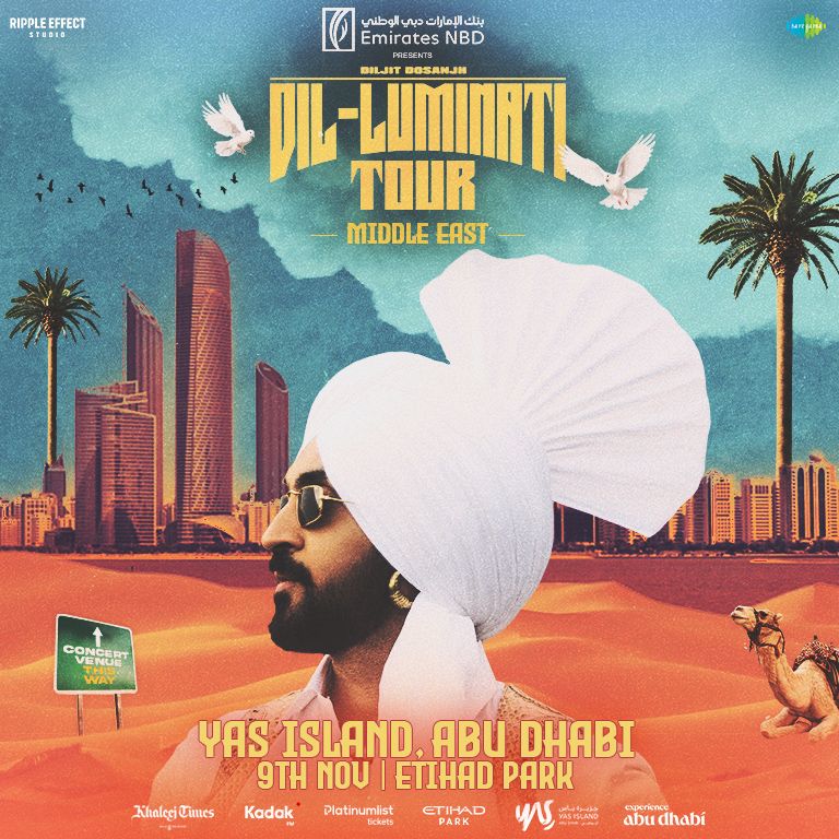 Diljit Dosanjh\u2019s Dil-Luminati Tour in Abu Dhabi