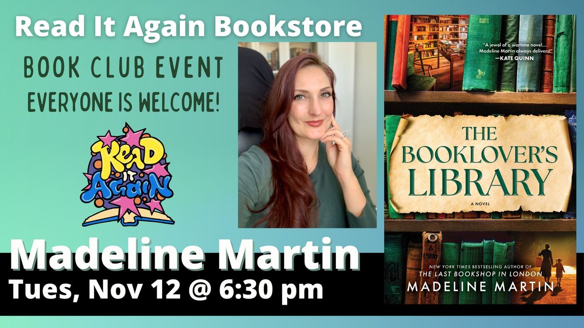 Madeline Martin: Book Club Event!