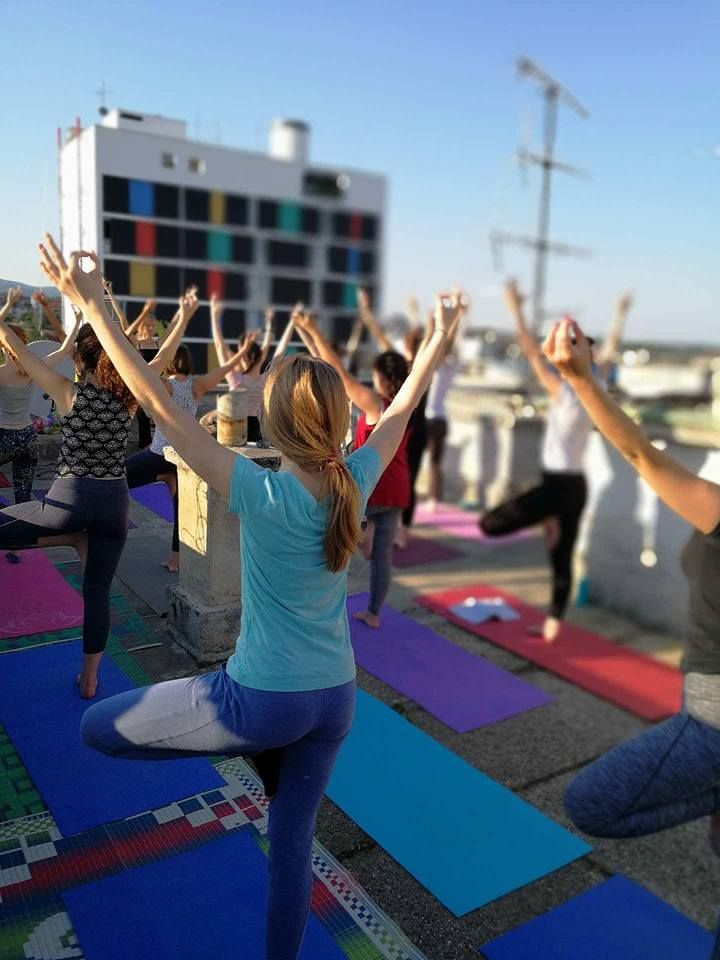 Rooftop Yoga in Zagreb + Online