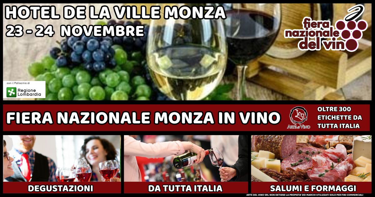 FIERA NAZIONALE MONZA IN VINO