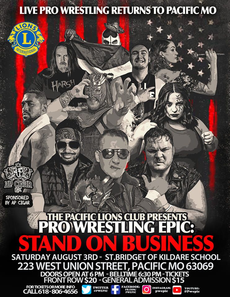 Pro Wrestling Epic presents Stand on Business