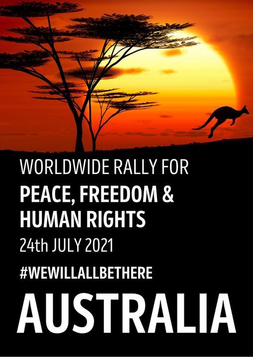 World Wide Rally for Freedom, Peace & Human Rights III, Brisbane City ...