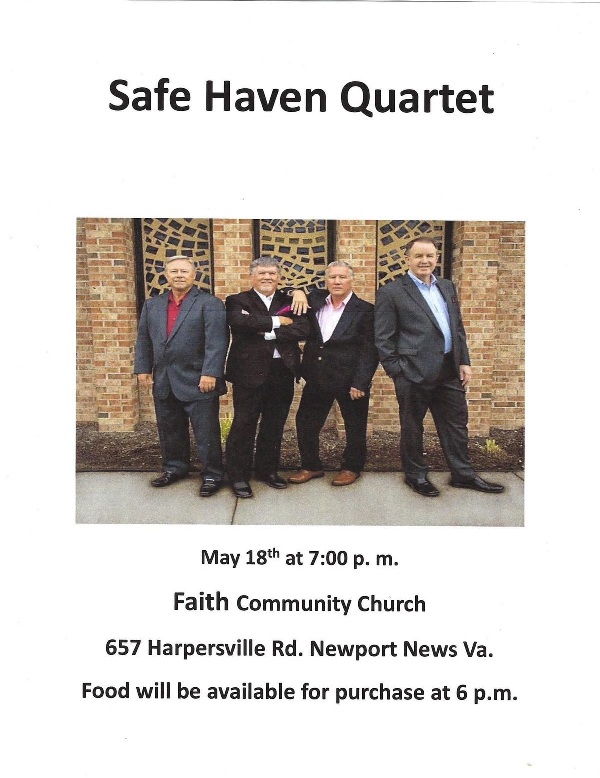 Safe Haven Concert