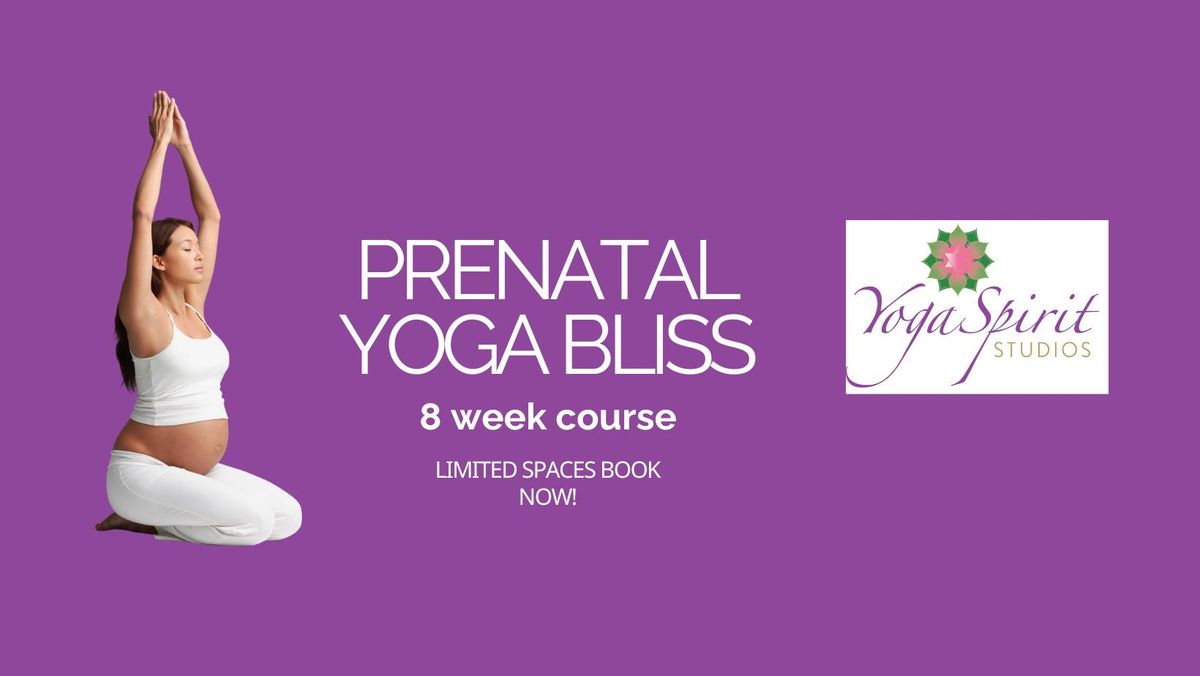 Prenatal Yoga Bliss - 8 week course
