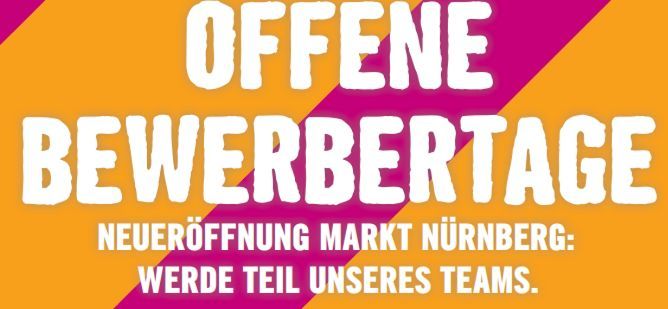 Offene Bewerbertage HORNBACH N\u00fcrnberg 