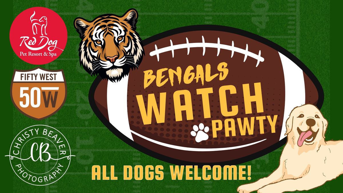 Bengals Watch PAWty & Doggie TAILgate Fun