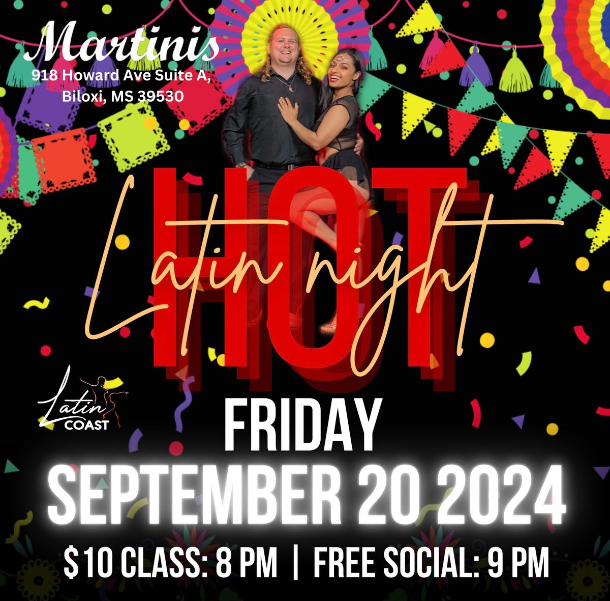 Hot Latin Night- Celebrating Hispanic Heritage Month