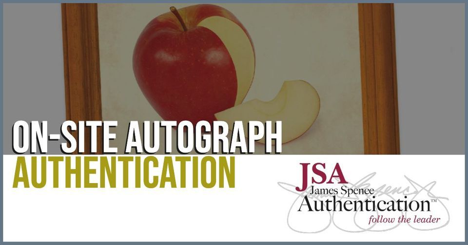 JSA at Fat Apple Custom Framing