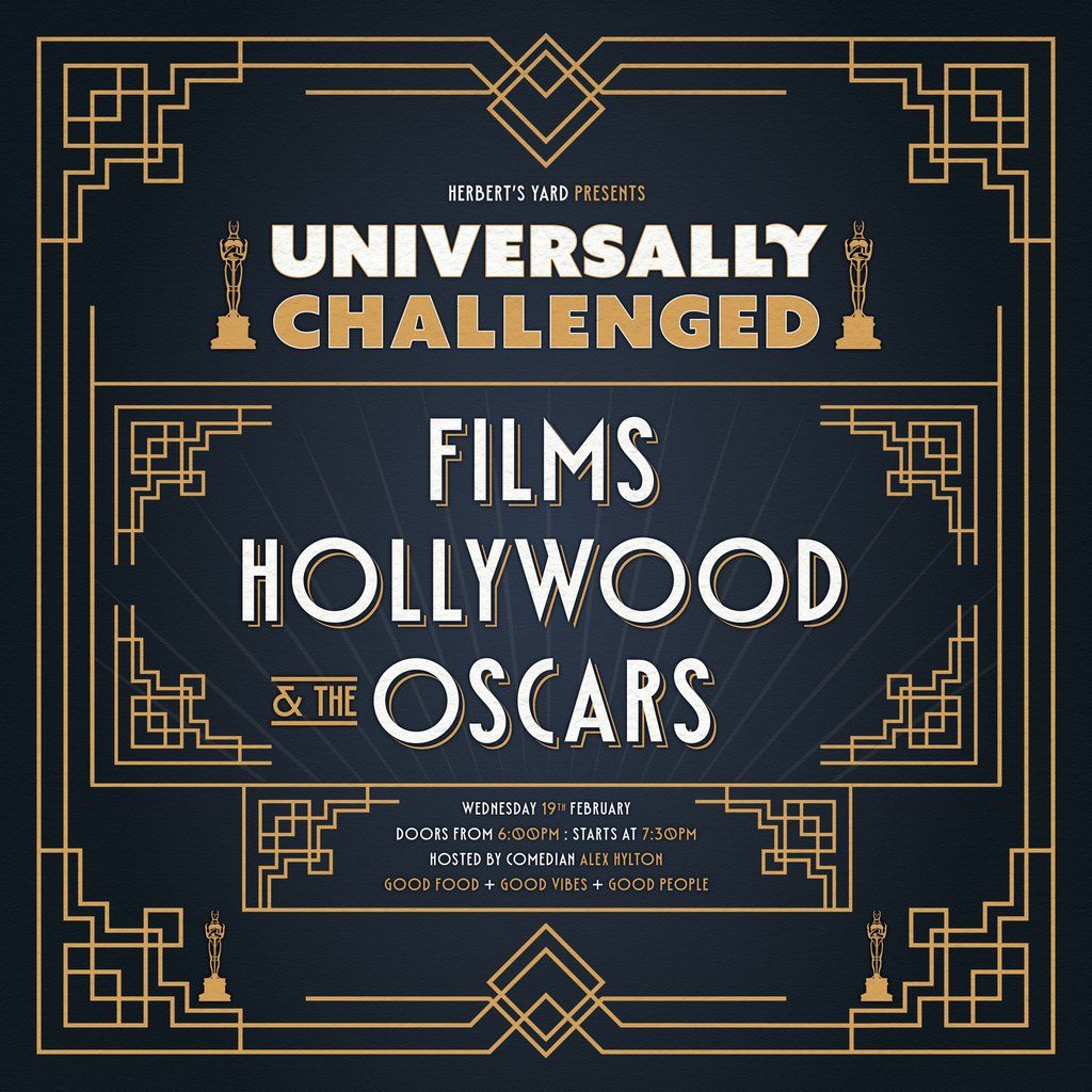 Universally Challenged - Films, Hollywood & the Oscars.