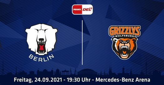 PENNY DEL: Eisb\u00e4ren Berlin vs. Grizzlys Wolfsburg
