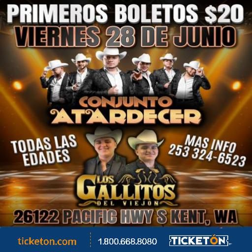 CONJUNTO ATARDECER & LOS GALLITOS DEL VIEJON 