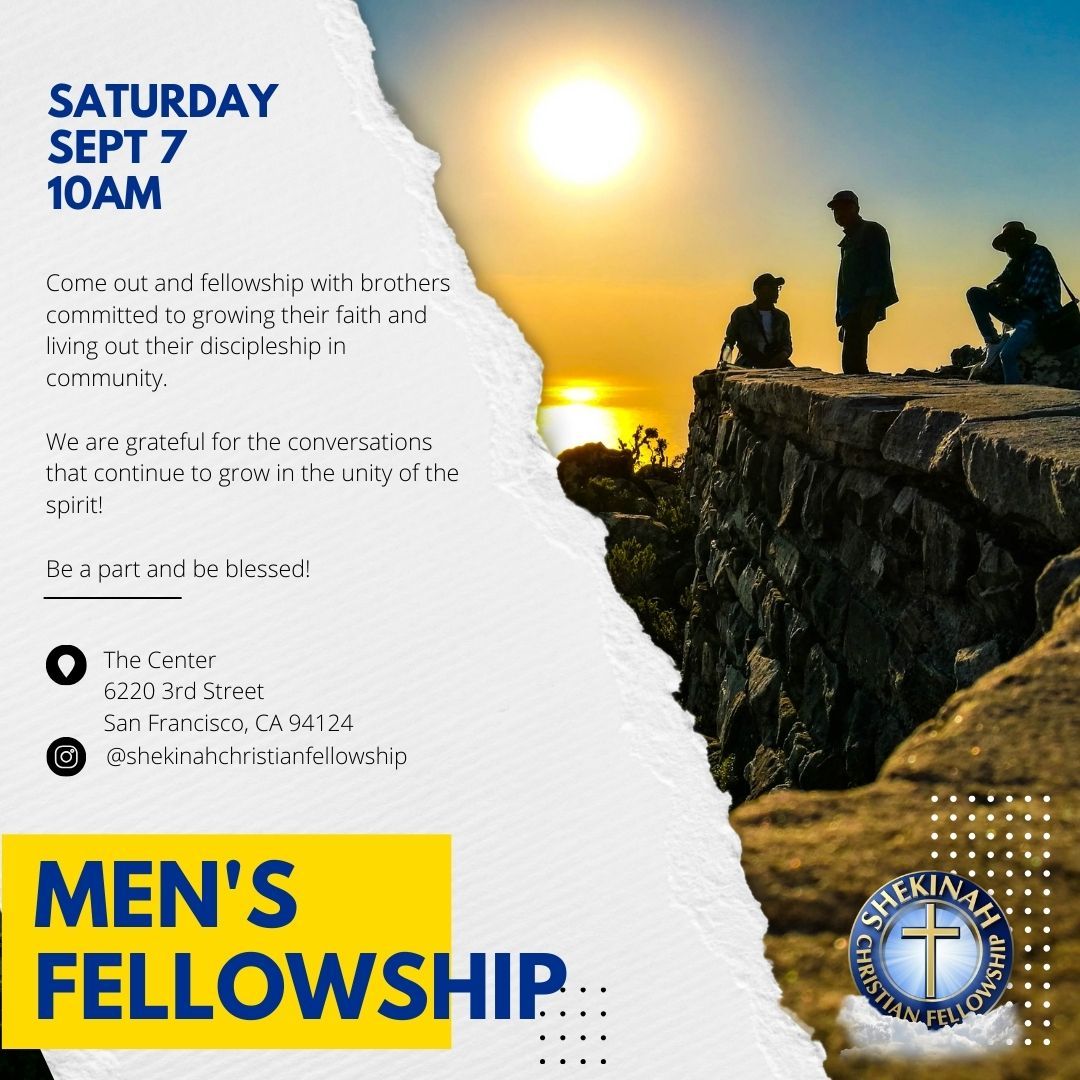 Men's Fellowship: Growing in Faith Together