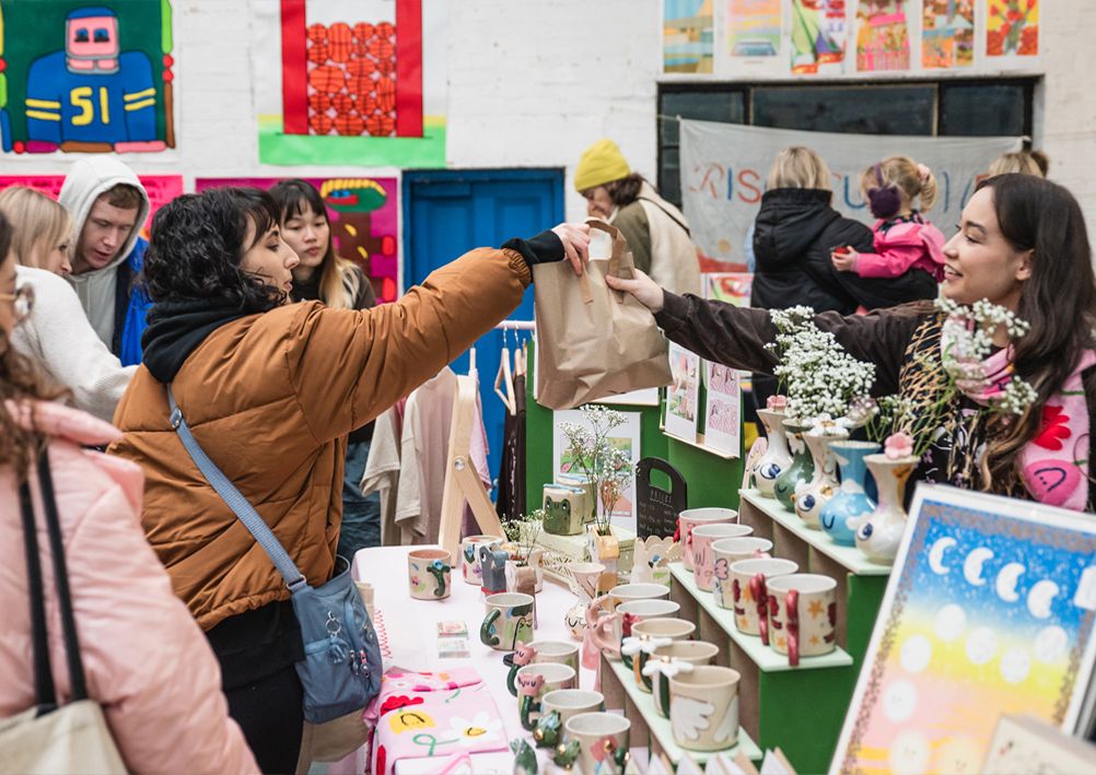 DIY Christmas Art Market