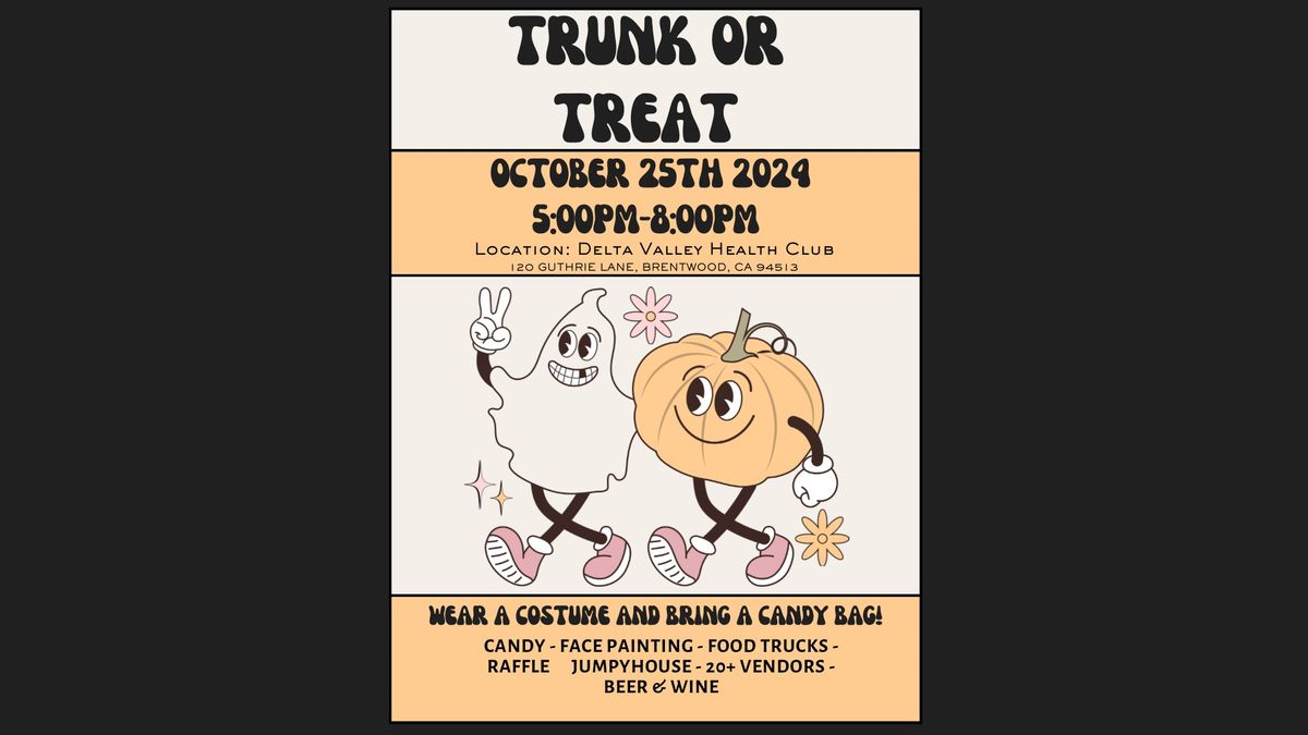 Trunk or Treat at Delta Valley! 