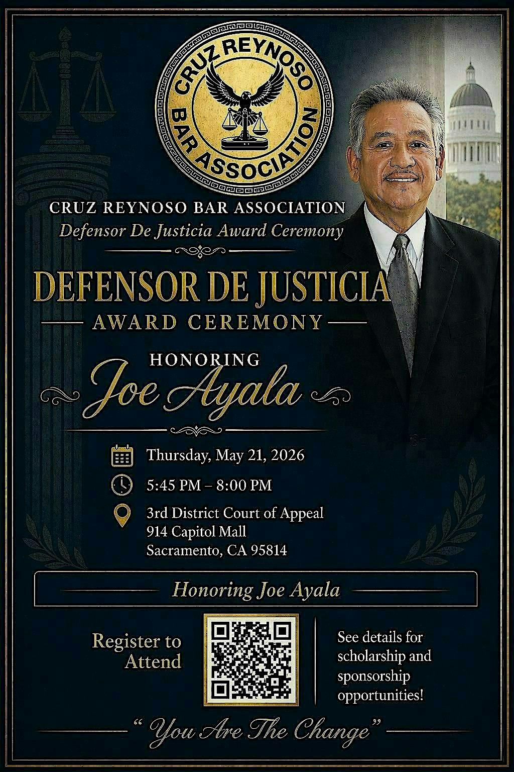 8th Annual CRBA Defensor De Justicia Award Ceremony